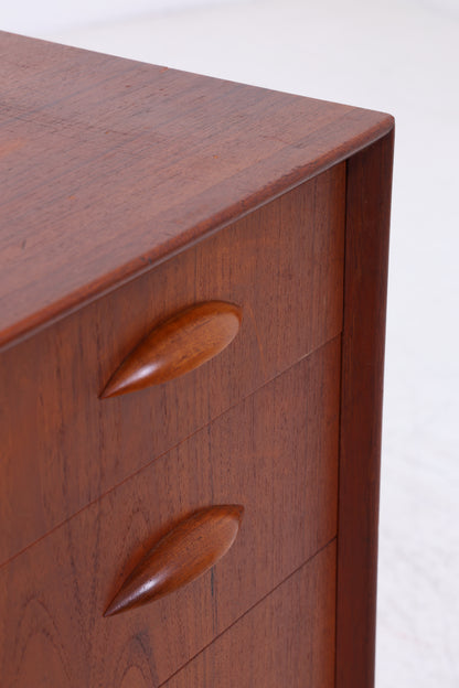 Johannes Sorth Teak Kommode | 4 Schubladen | Danish Design