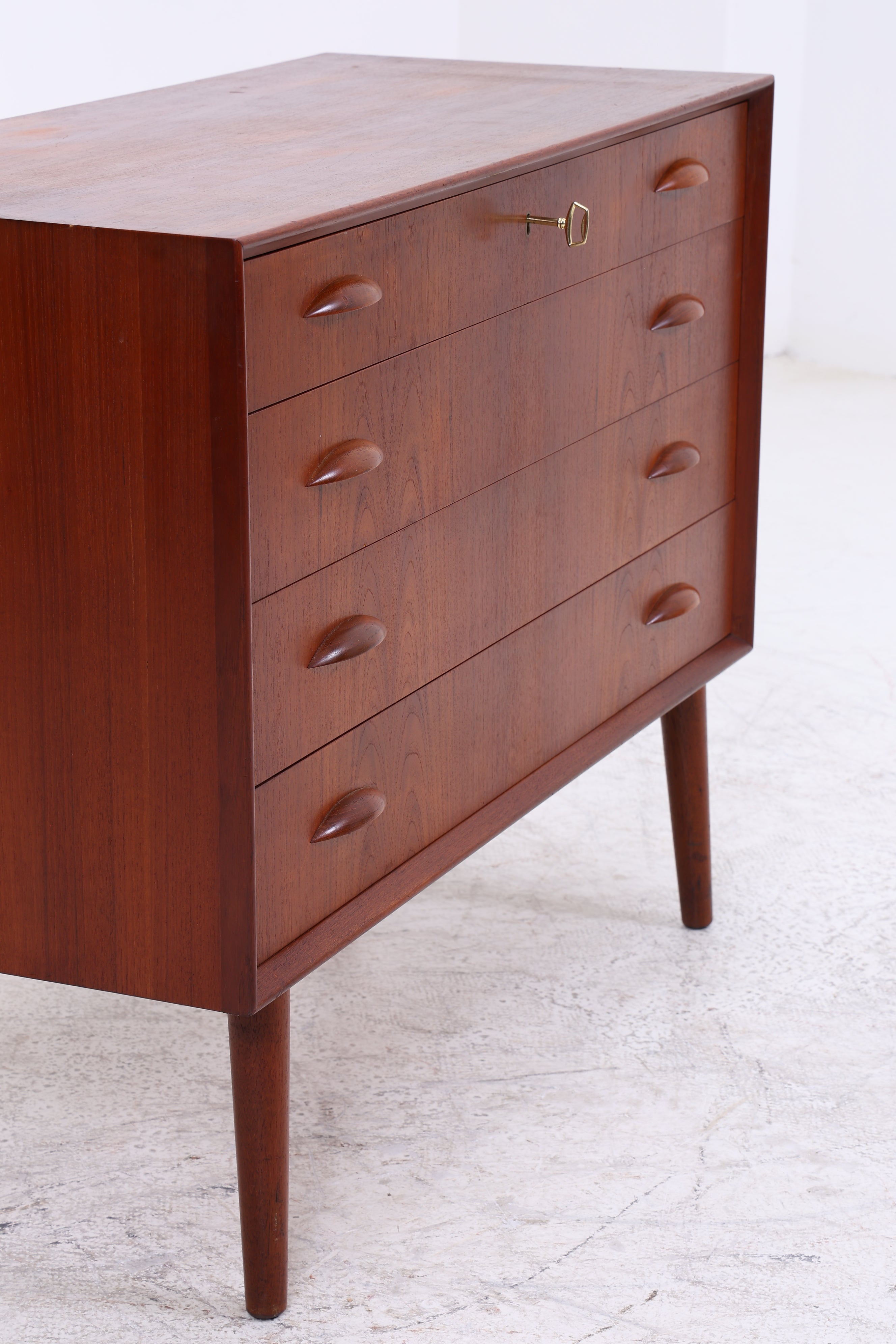 Johannes Sorth Teak Kommode | 4 Schubladen | Danish Design