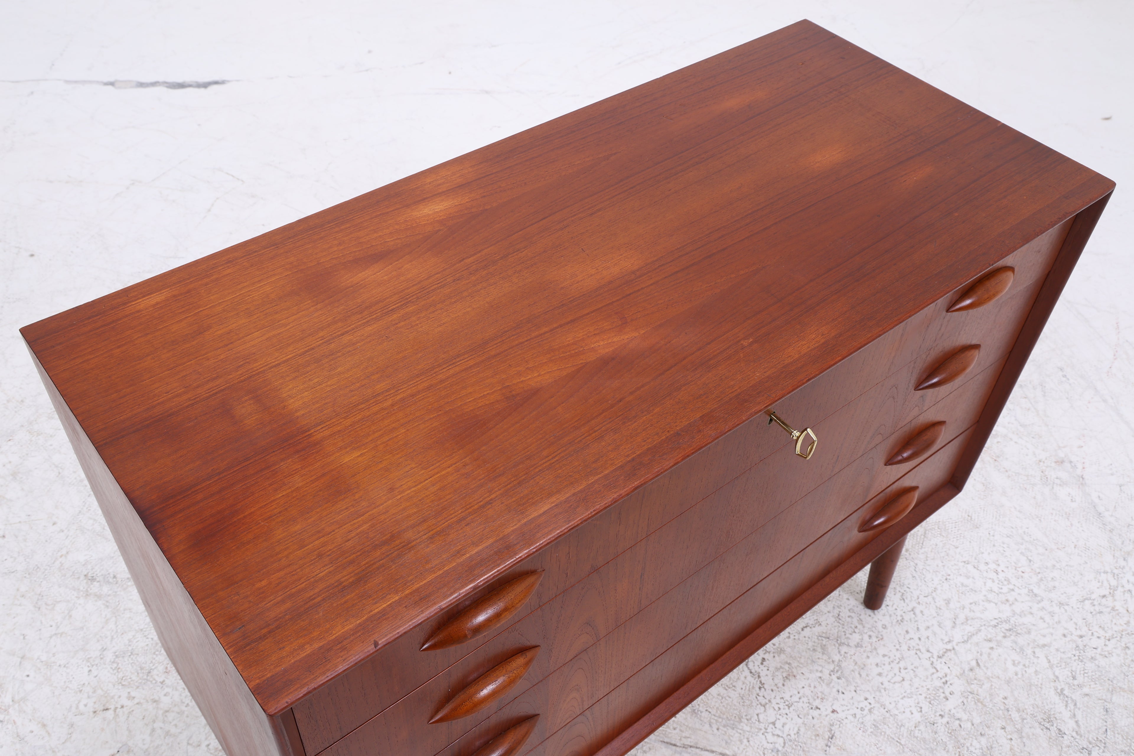 Johannes Sorth Teak Kommode | 4 Schubladen | Danish Design