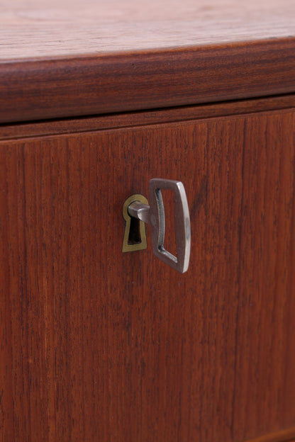 Vintage Teak Kommode | 6 Schubladen | Mid Century Tallboy | 60er Jahre