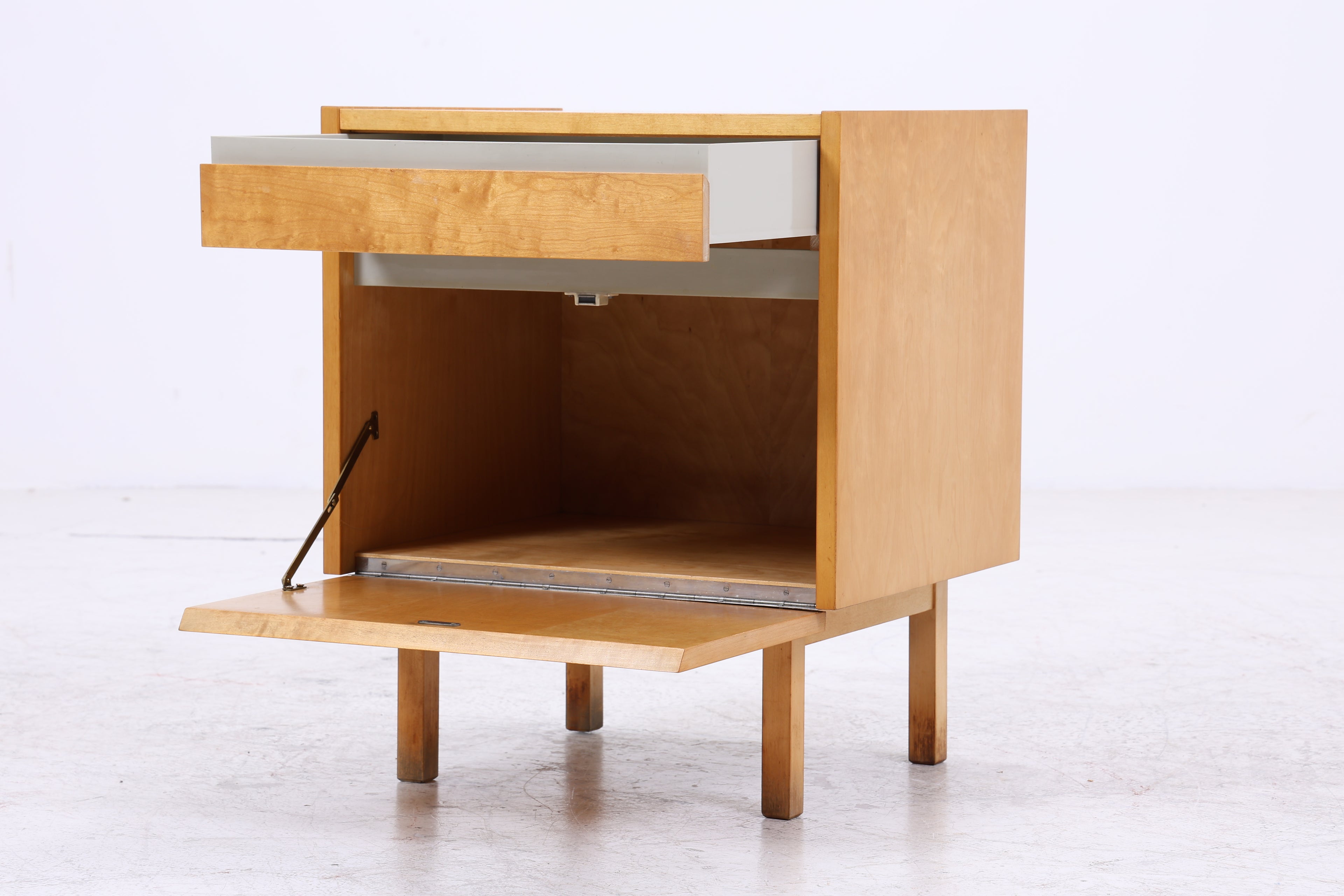 Hellerau Nachttisch | Birke | Vintage | 60er Jahre | DDR Design