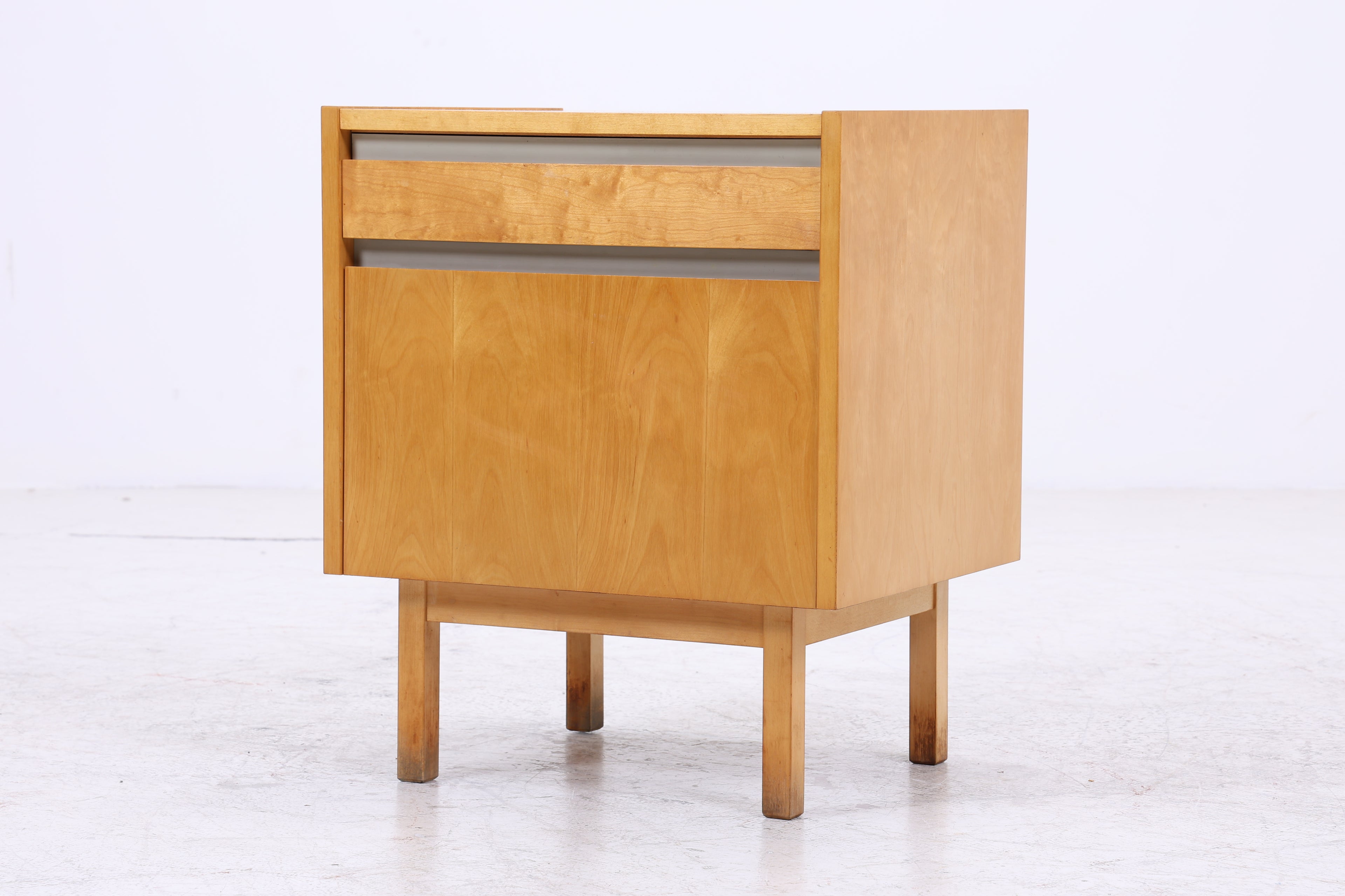 Hellerau Nachttisch | Birke | Vintage | 60er Jahre | DDR Design
