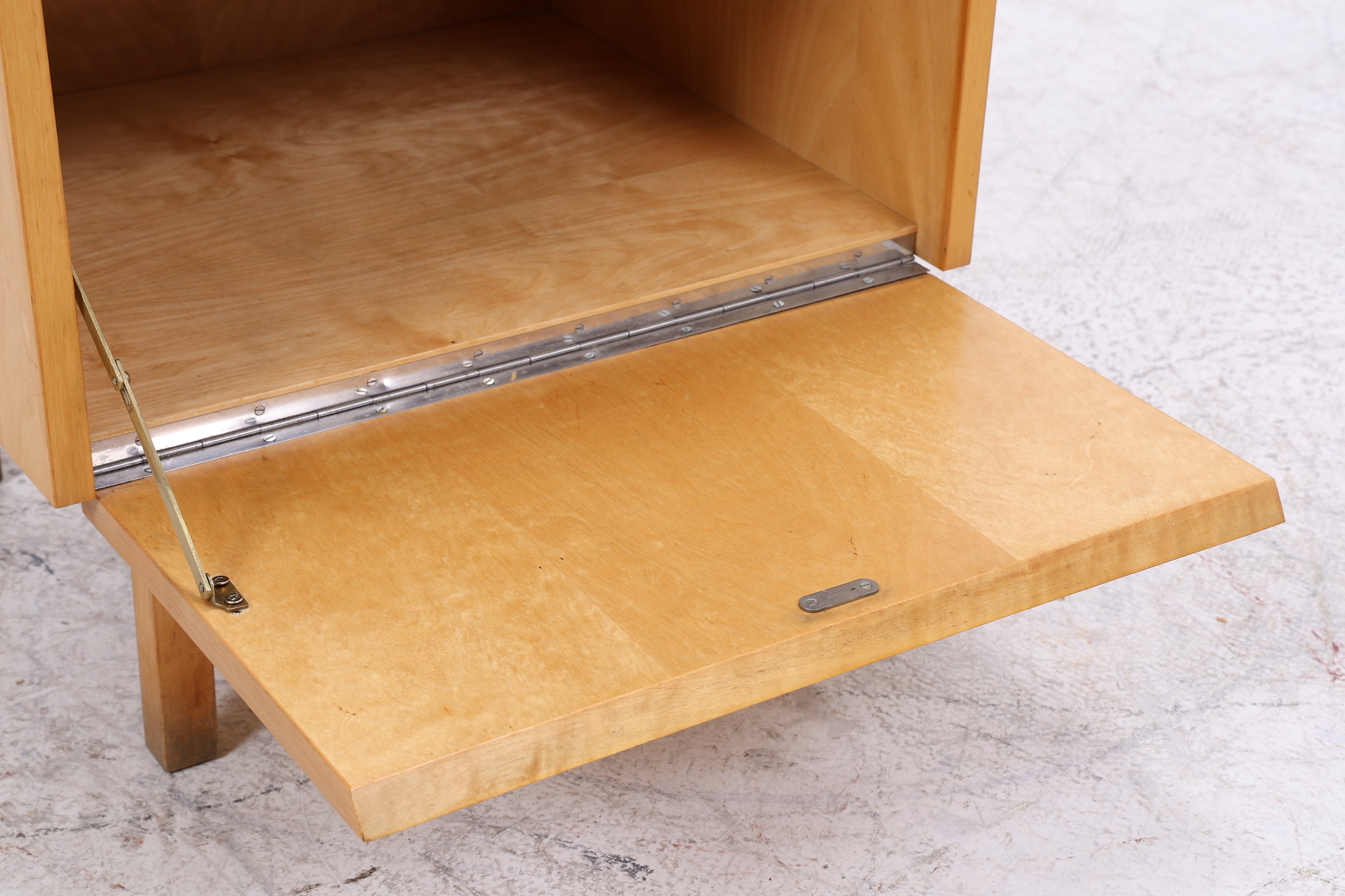 Hellerau Nachttisch | Birke | Vintage | 60er Jahre | DDR Design