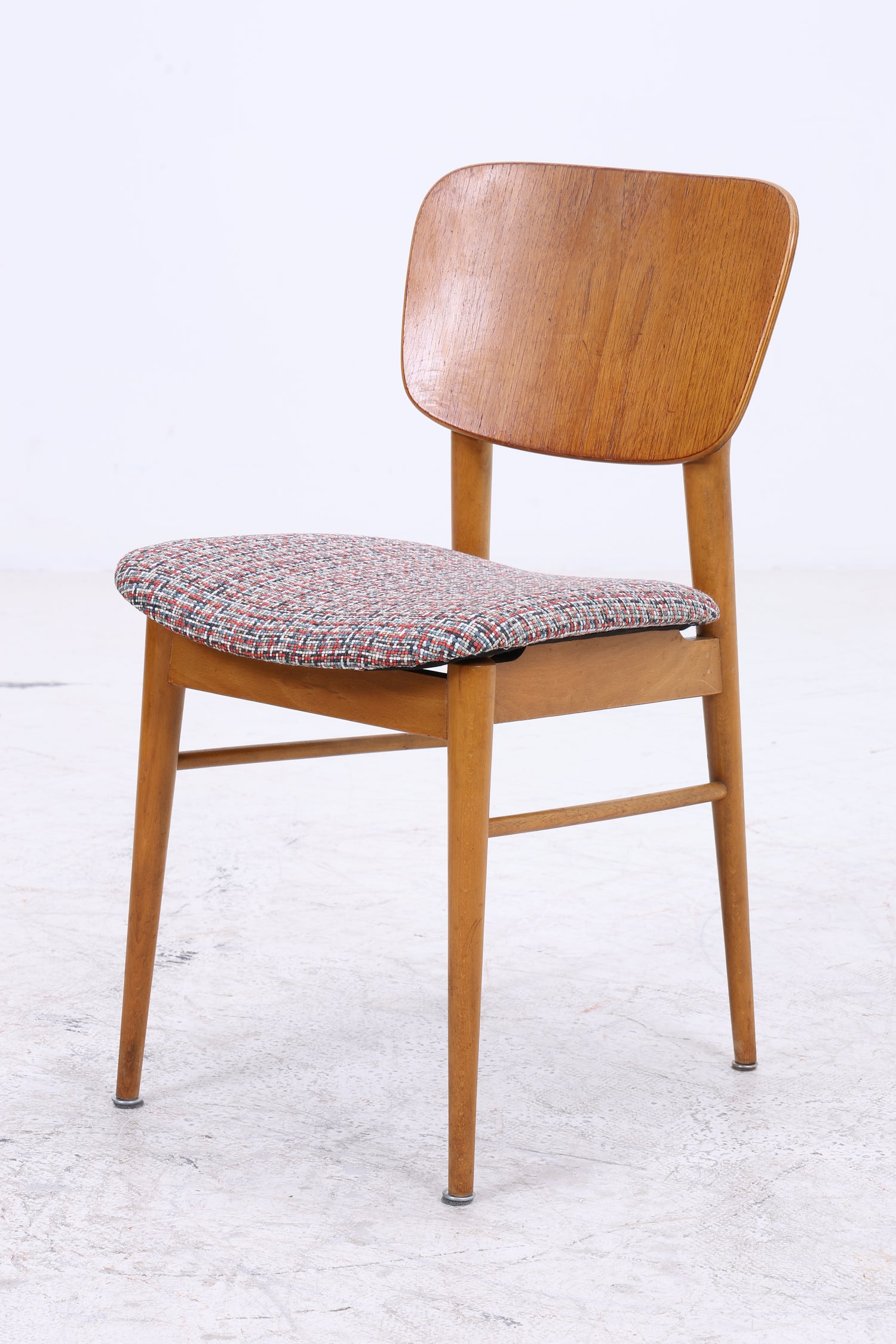4er Set Vintage Teak Stühle | Mid Century | 60er Jahre | Esszimmer