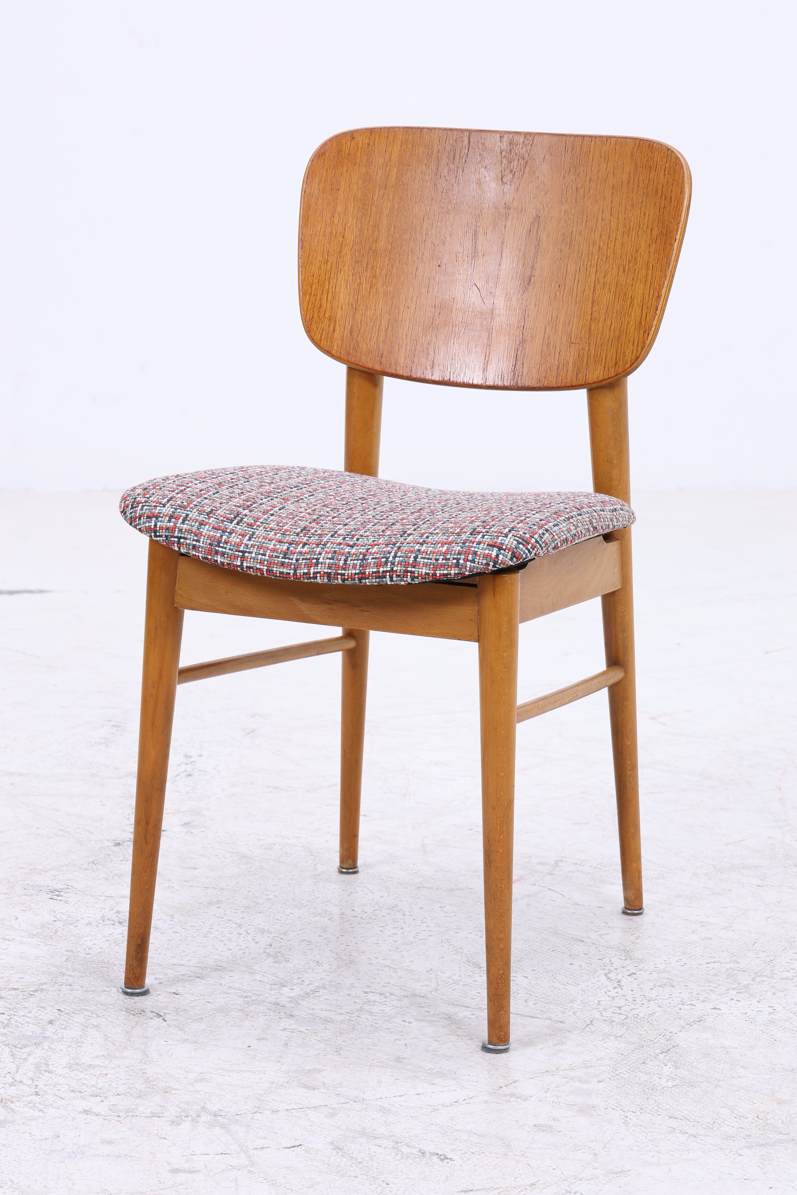4er Set Vintage Teak Stühle | Mid Century | 60er Jahre | Esszimmer