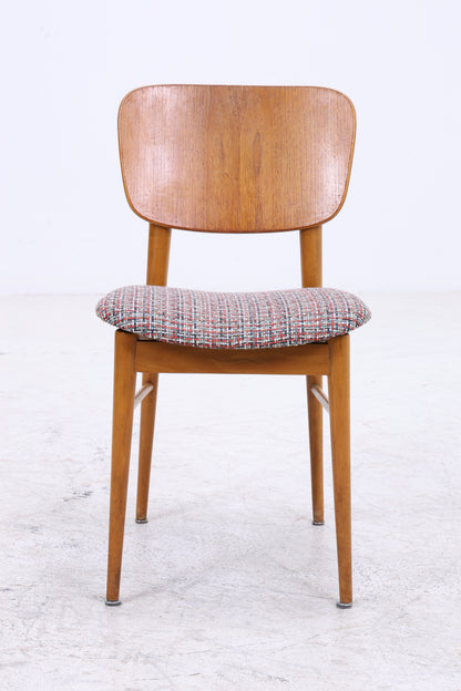 4er Set Vintage Teak Stühle | Mid Century | 60er Jahre | Esszimmer