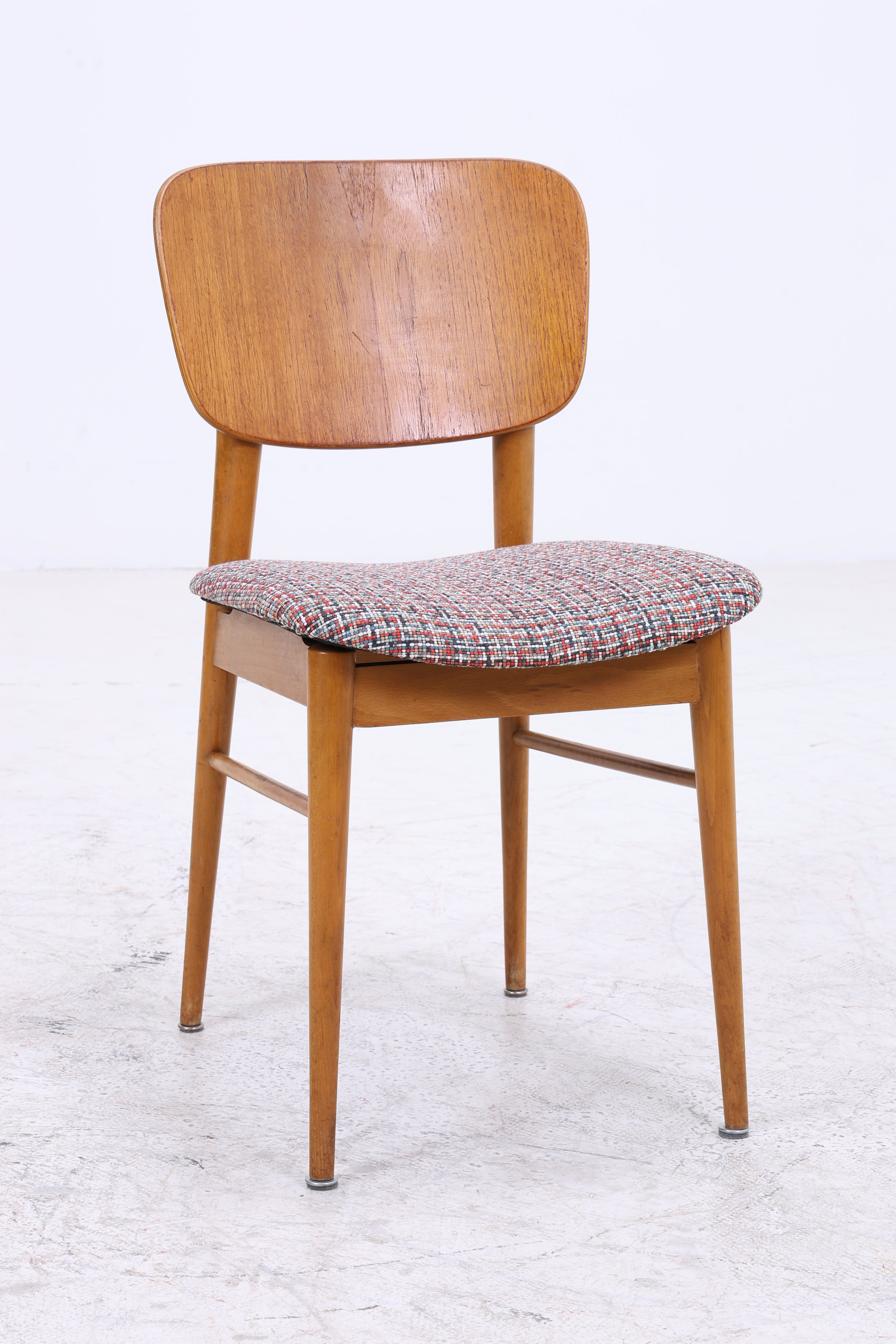 4er Set Vintage Teak Stühle | Mid Century | 60er Jahre | Esszimmer