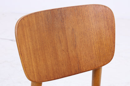 4er Set Vintage Teak Stühle | Mid Century | 60er Jahre | Esszimmer
