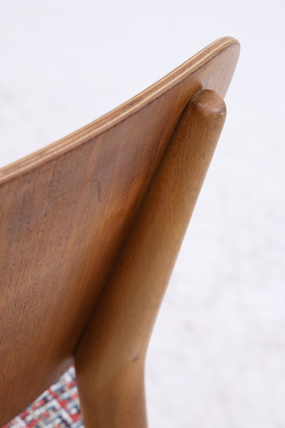 4er Set Vintage Teak Stühle | Mid Century | 60er Jahre | Esszimmer