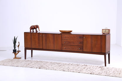 Palisander Palette Sideboard 60er Jahre | Mid Century Vintage Schubladen Schrank Retro Holz Aufbewahrung