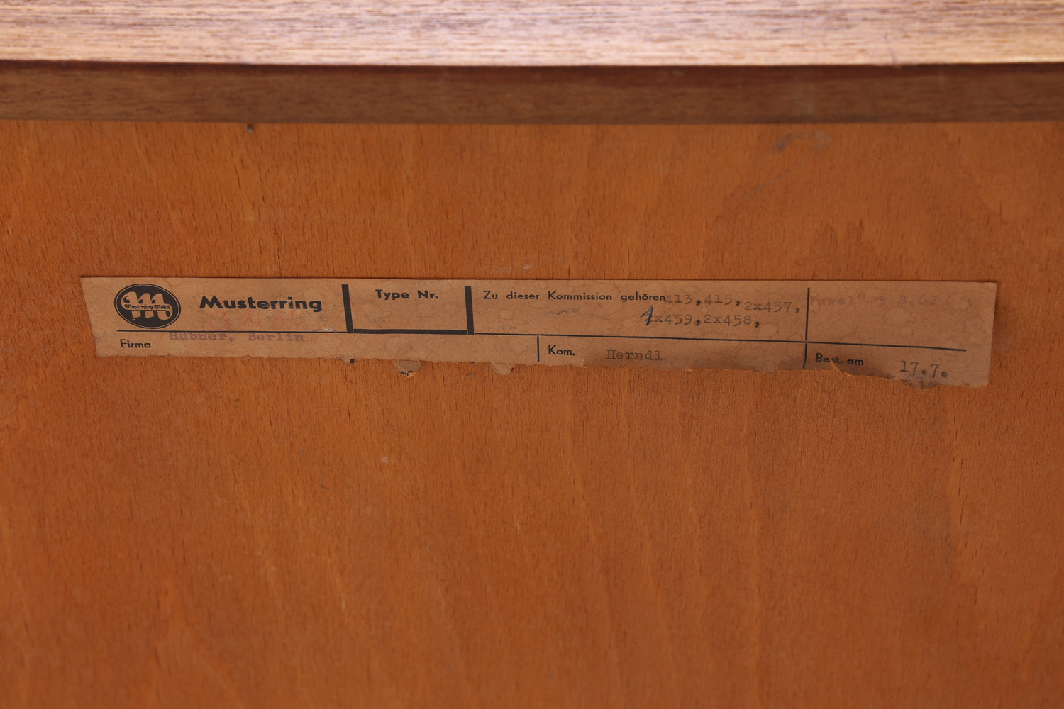 Musterring Teak Kommode | Vintage Sideboard | Schiebetüren