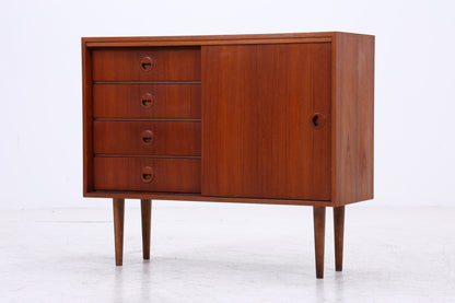 Musterring Teak Kommode | Vintage Schrank | Schiebetür &amp; Schubladen
