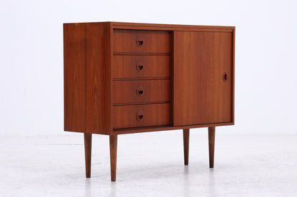 Musterring Teak Kommode | Vintage Schrank | Schiebetür &amp; Schubladen