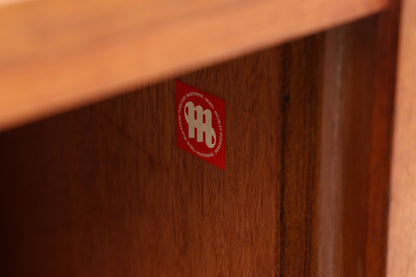 Musterring Teak Kommode | Vintage Schrank | Schiebetür &amp; Schubladen