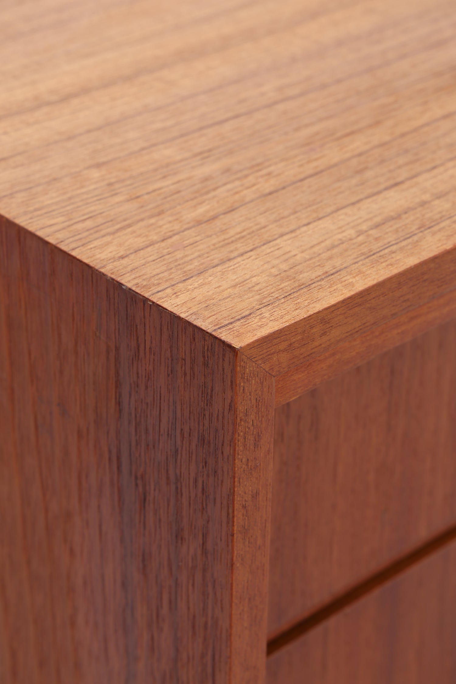 Musterring Teak Kommode | Vintage Schrank | Schiebetür &amp; Schubladen