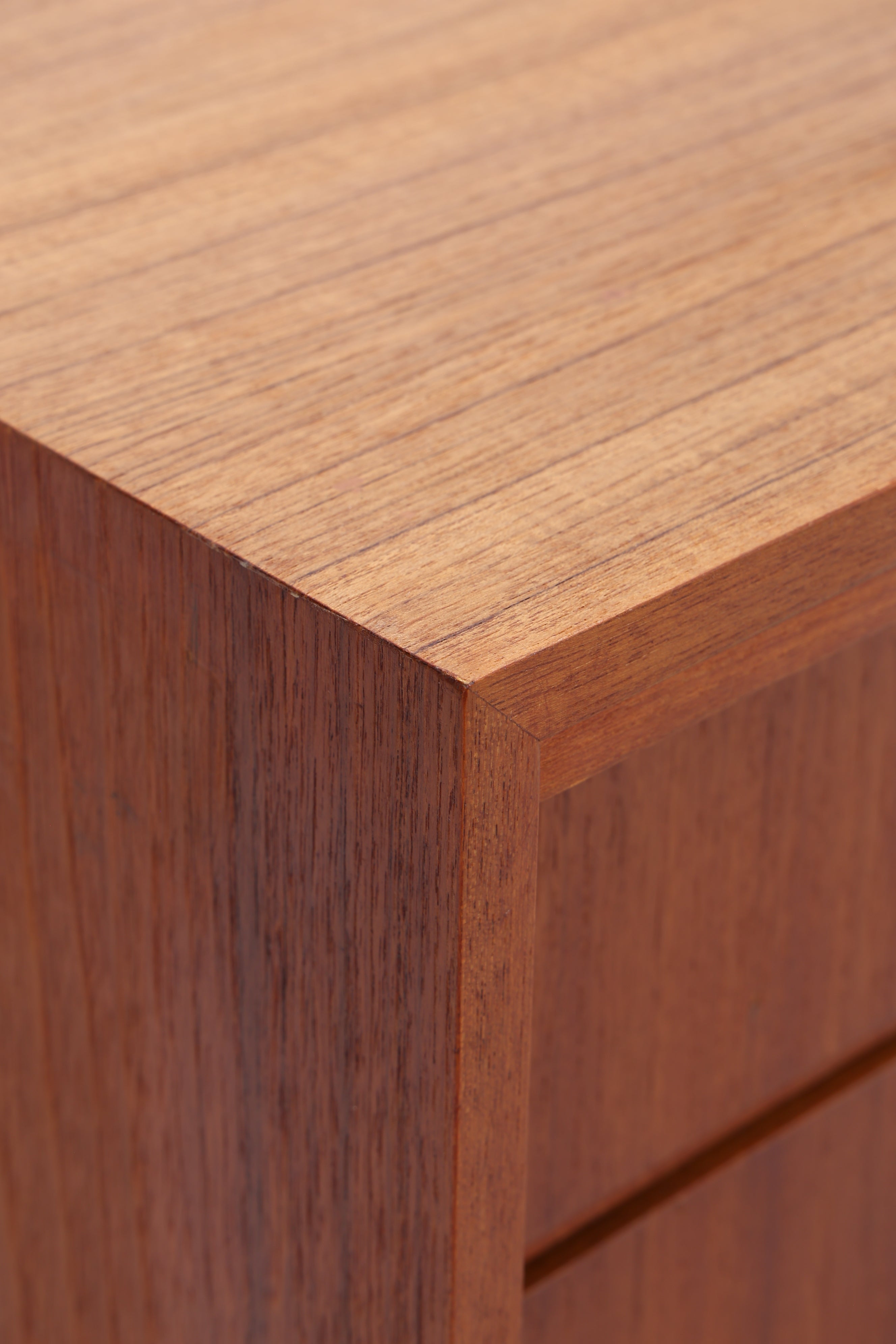 Musterring Teak Kommode | Vintage Schrank | Schiebetür &amp; Schubladen