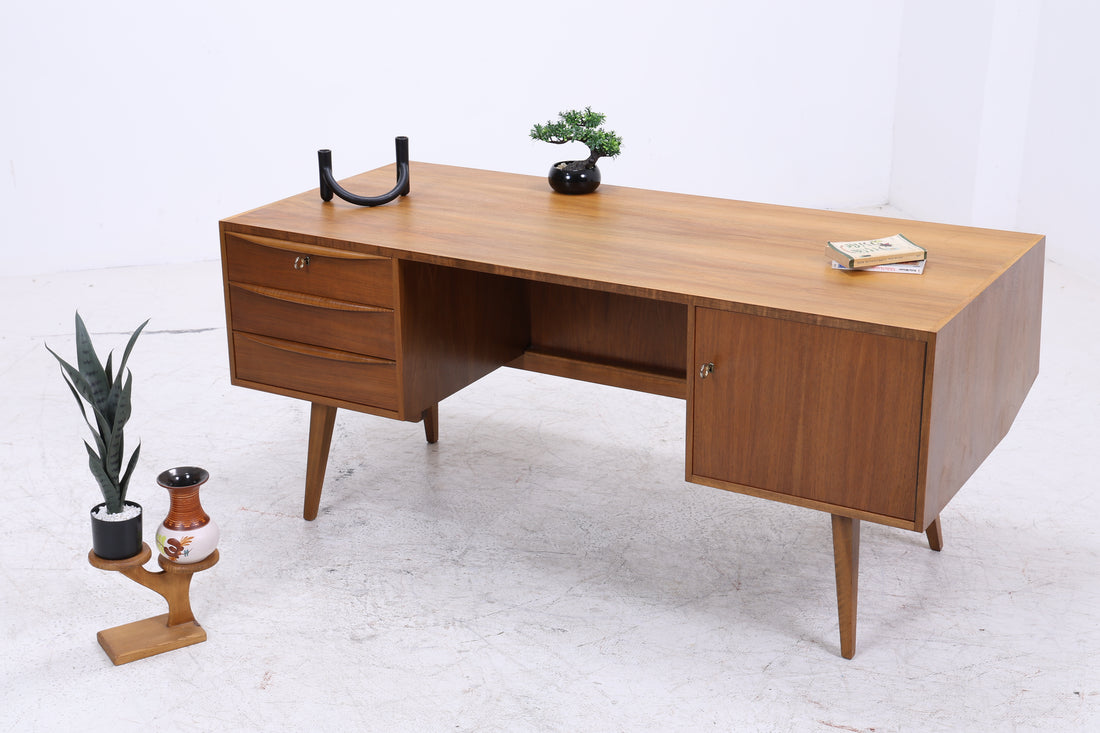 Vintage Schreibtisch | Hellerau Stil | Mid Century Design