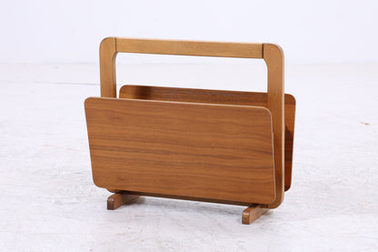 Vintage Nussbaum Zeitungsständer | Mid Century | 60er Jahre