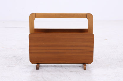 Vintage Nussbaum Zeitungsständer | Mid Century | 60er Jahre