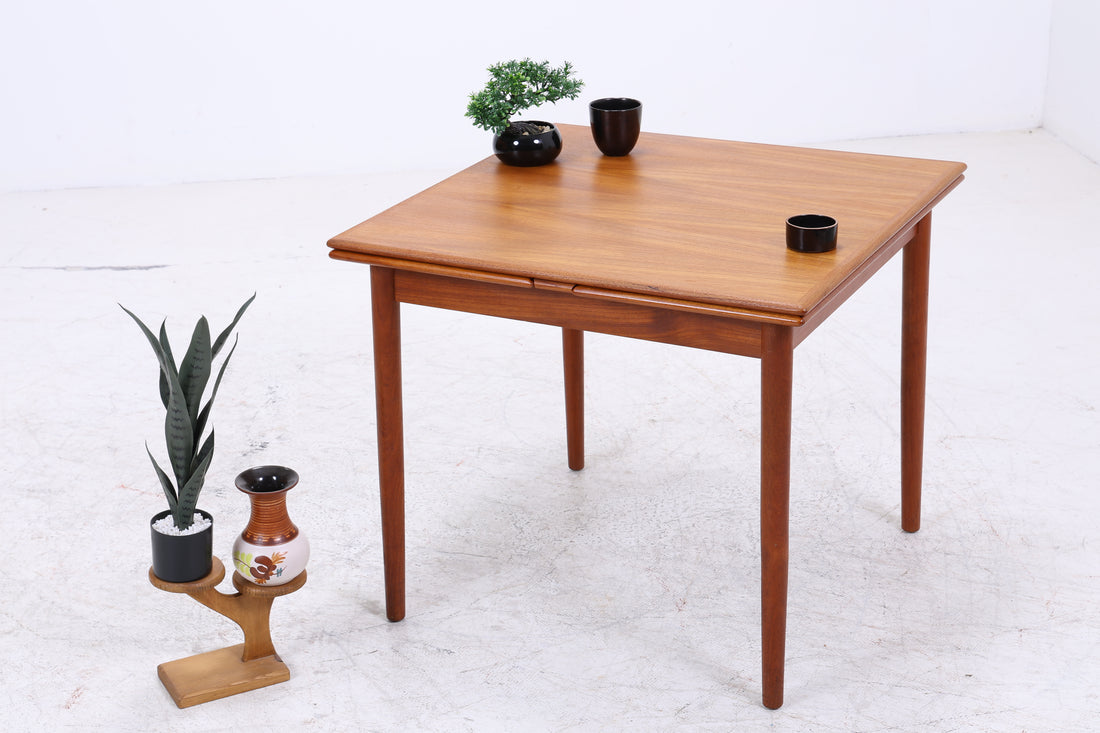 Vintage Teak Esstisch | Ausziehbar | Mid Century | 60er Jahre