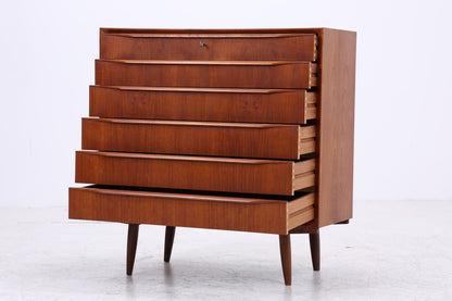 Vintage Teak Tallboy | Mid Century Kommode | Danish Design