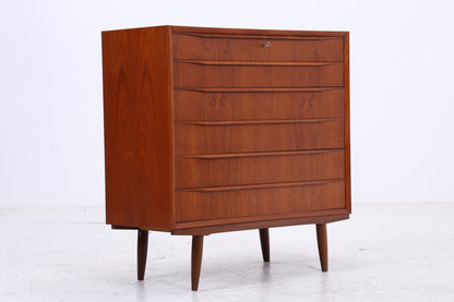 Vintage Teak Tallboy | Mid Century Kommode | Danish Design