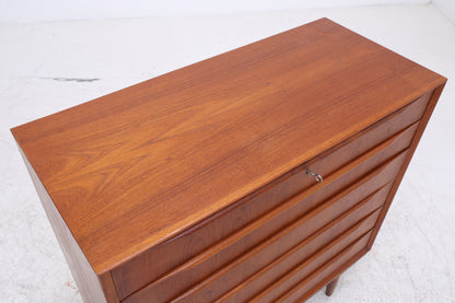 Vintage Teak Tallboy | Mid Century Kommode | Danish Design
