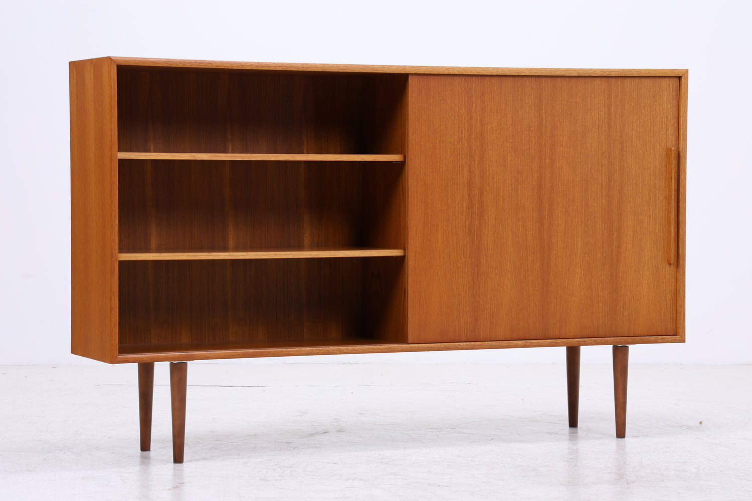 WK Möbel Highboard | Vintage Teak | Mid Century | Schiebetüren