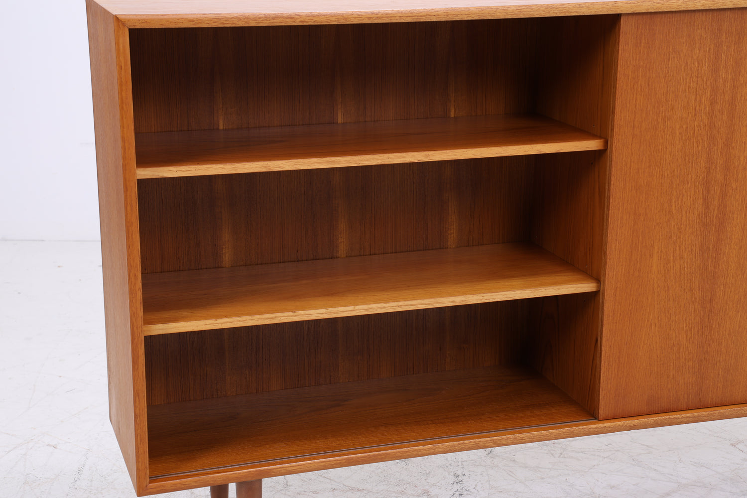 WK Möbel Highboard | Vintage Teak | Mid Century | Schiebetüren