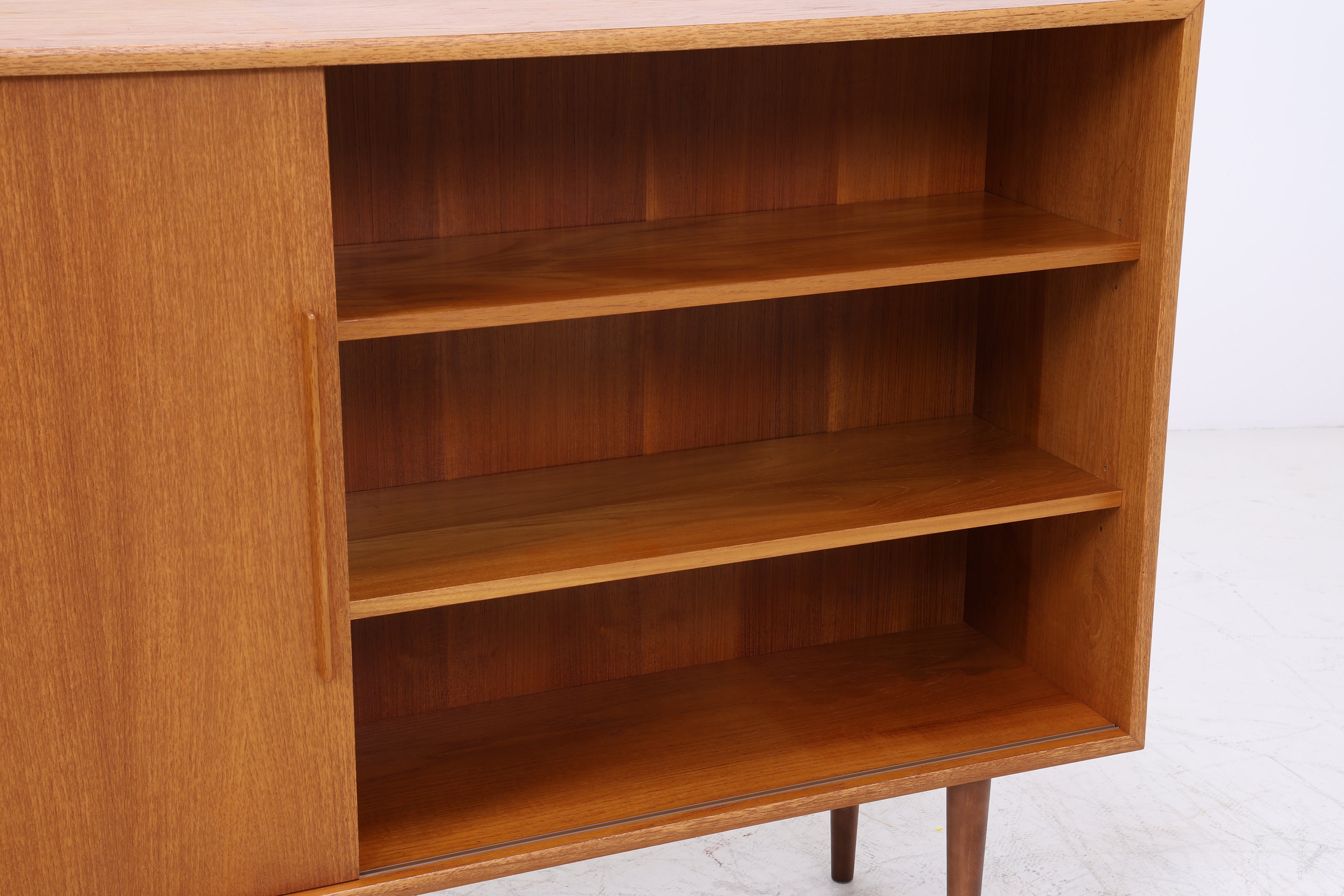 WK Möbel Highboard | Vintage Teak | Mid Century | Schiebetüren