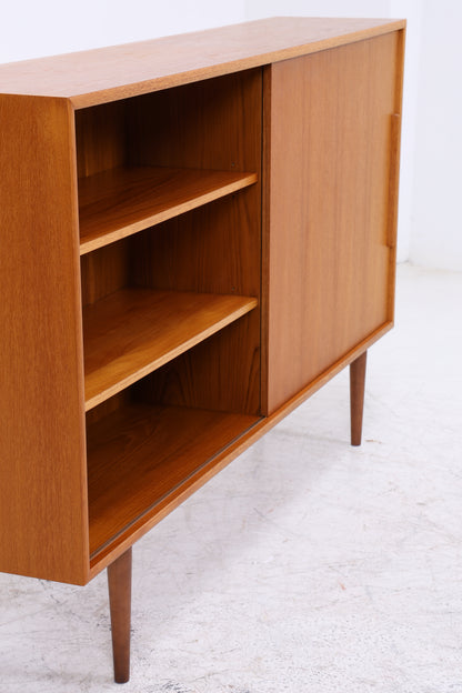 WK Möbel Highboard | Vintage Teak | Mid Century | Schiebetüren
