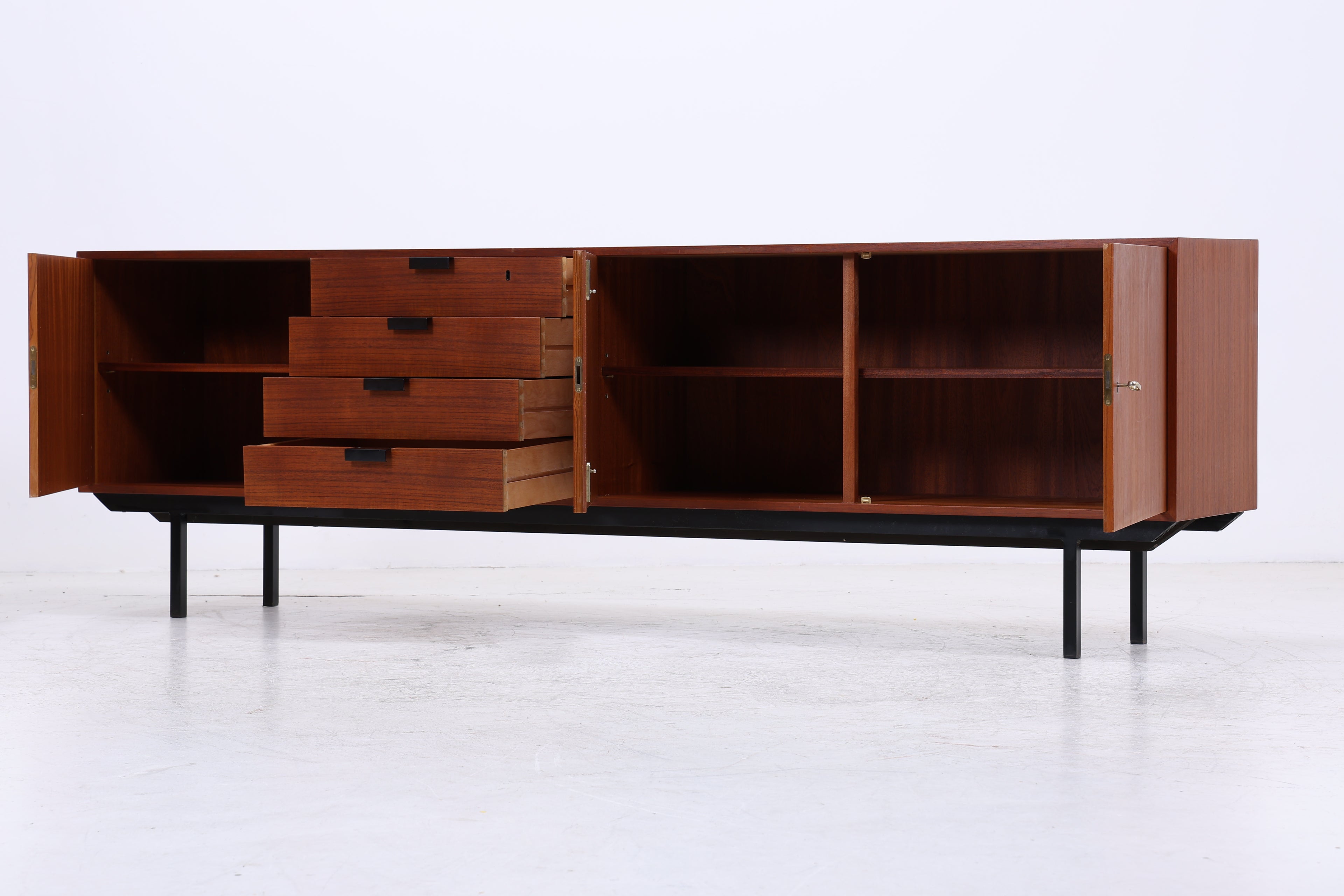 Vintage Teak Sideboard | Mid Century | Lowboard | 1960er