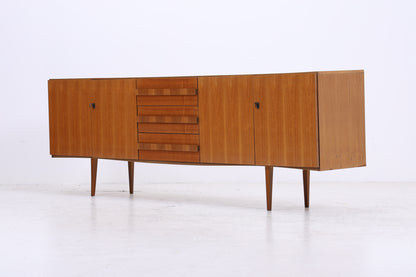 Vintage Nussbaum Sideboard | Mid Century Anrichte | 1960er Jahre