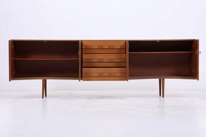 Vintage Nussbaum Sideboard | Mid Century Anrichte | 1960er Jahre