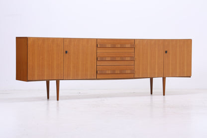 Vintage Nussbaum Sideboard | Mid Century Anrichte | 1960er Jahre