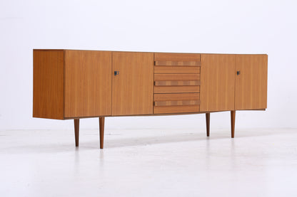 Vintage Nussbaum Sideboard | Mid Century Anrichte | 1960er Jahre
