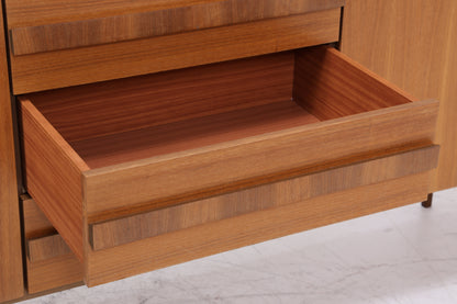 Vintage Nussbaum Sideboard | Mid Century Anrichte | 1960er Jahre