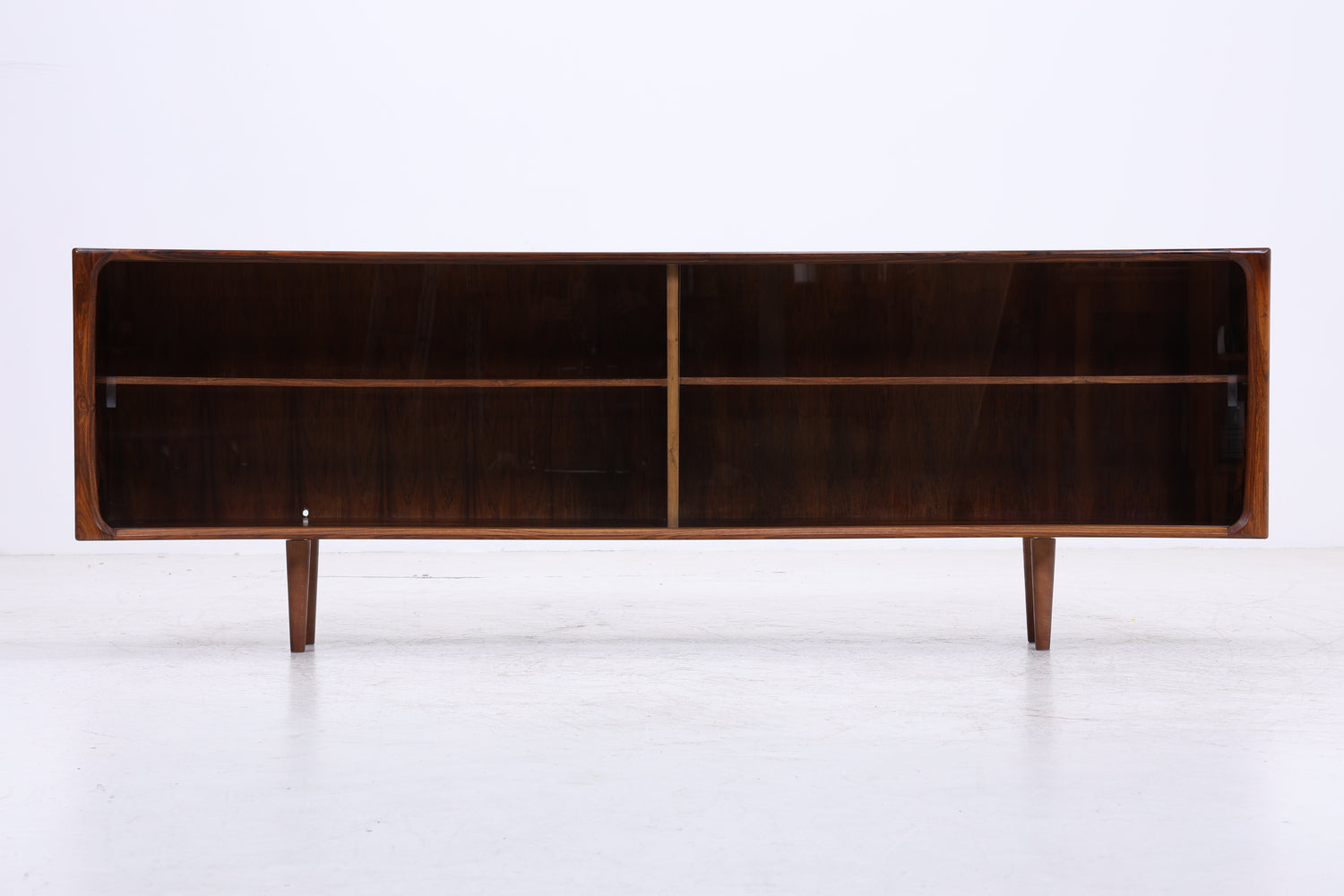 Vintage Palisander Sideboard | Mid Century | Glasschiebetüren | 60er