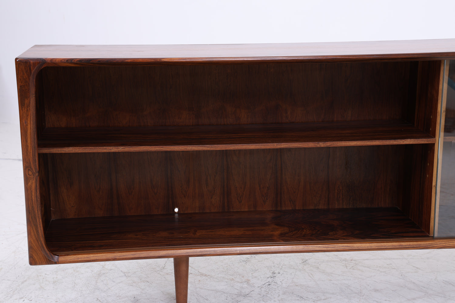 Vintage Palisander Sideboard | Mid Century | Glasschiebetüren | 60er