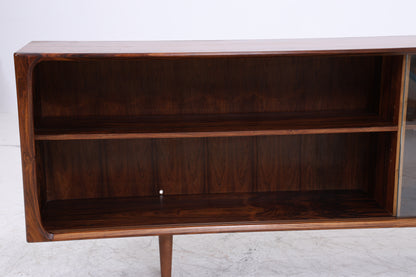 Vintage Palisander Sideboard | Mid Century | Glasschiebetüren | 60er