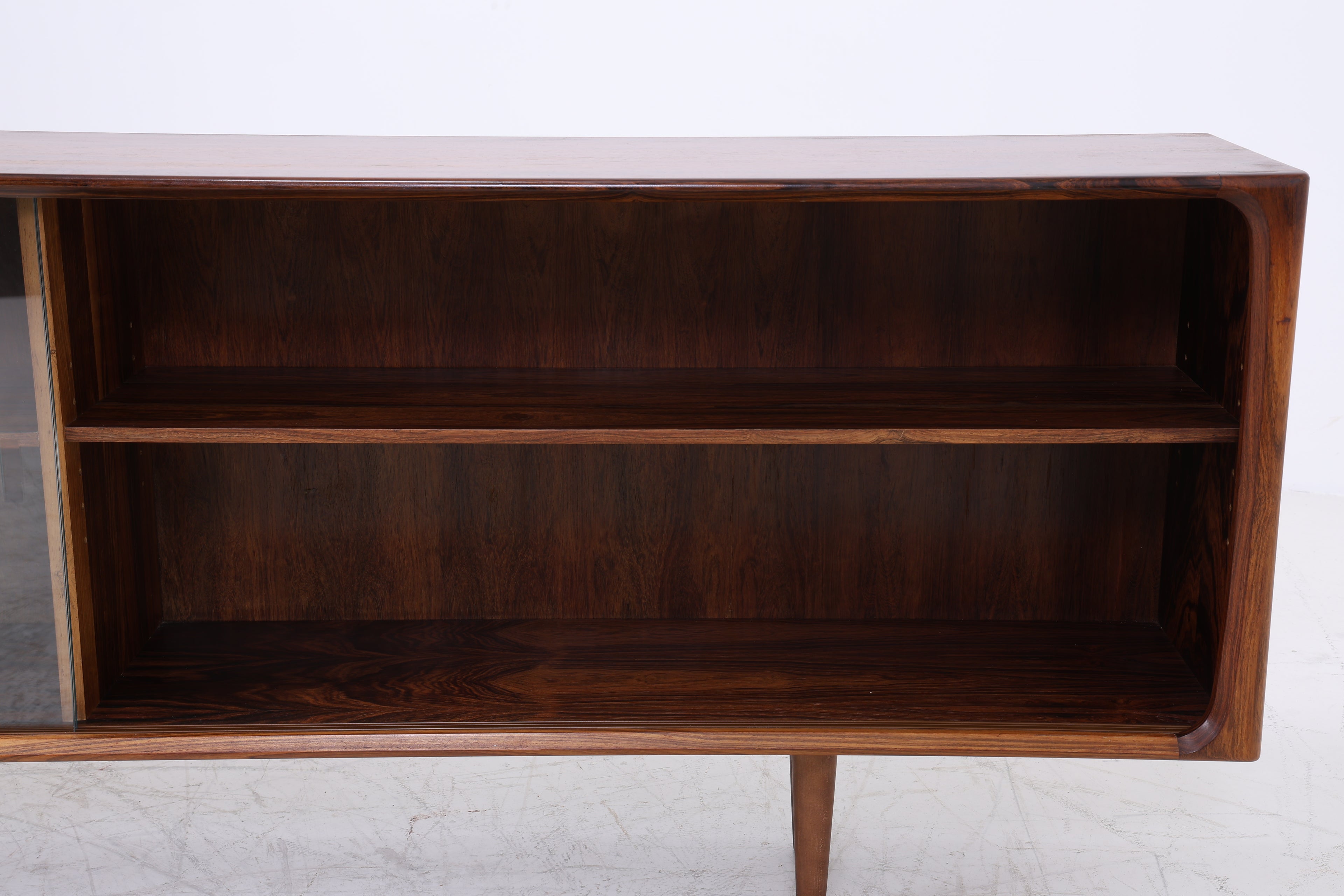 Vintage Palisander Sideboard | Mid Century | Glasschiebetüren | 60er