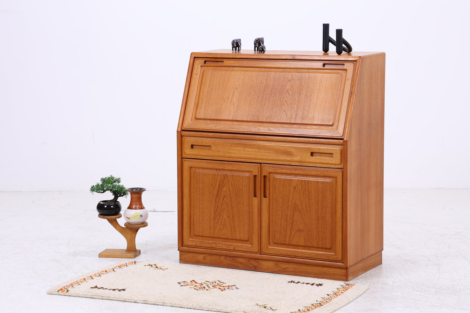 Dyrlund Teak Sekretär | Vintage Schreibschrank | Danish Design