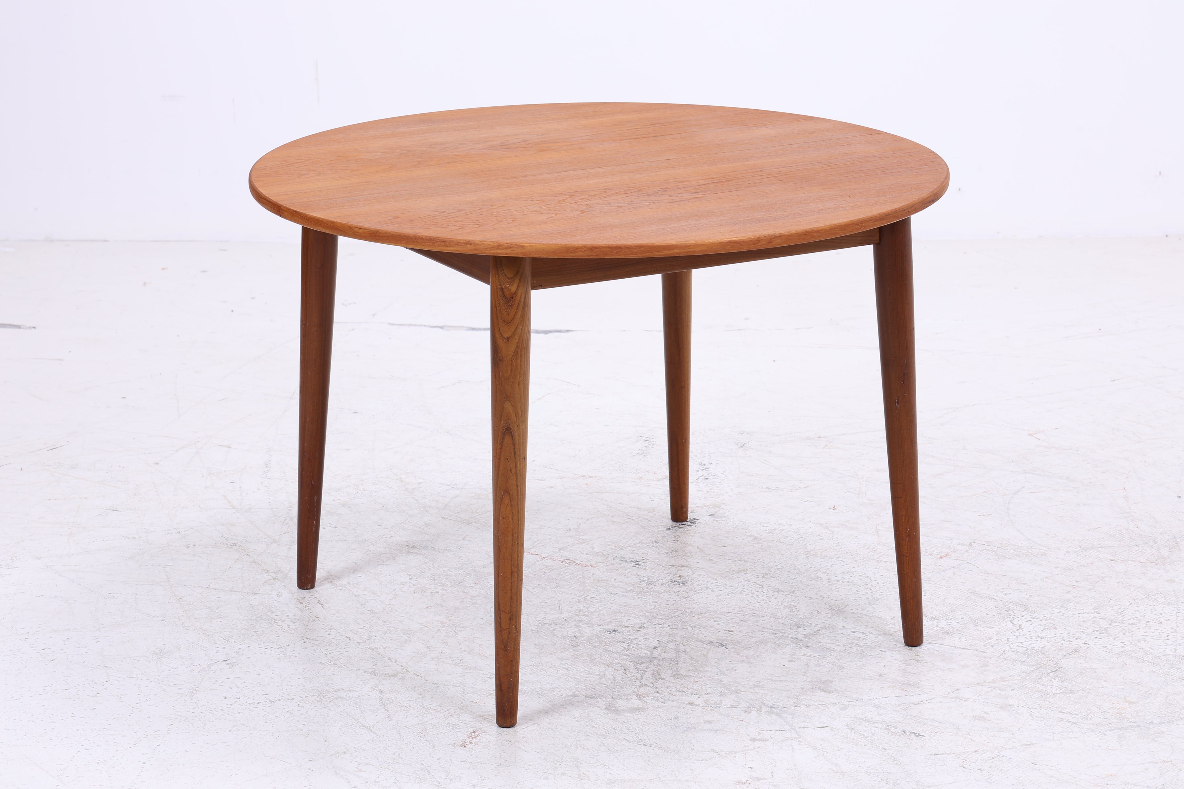 Vintage Teak Esstisch | Runder Esstisch | Danish Design