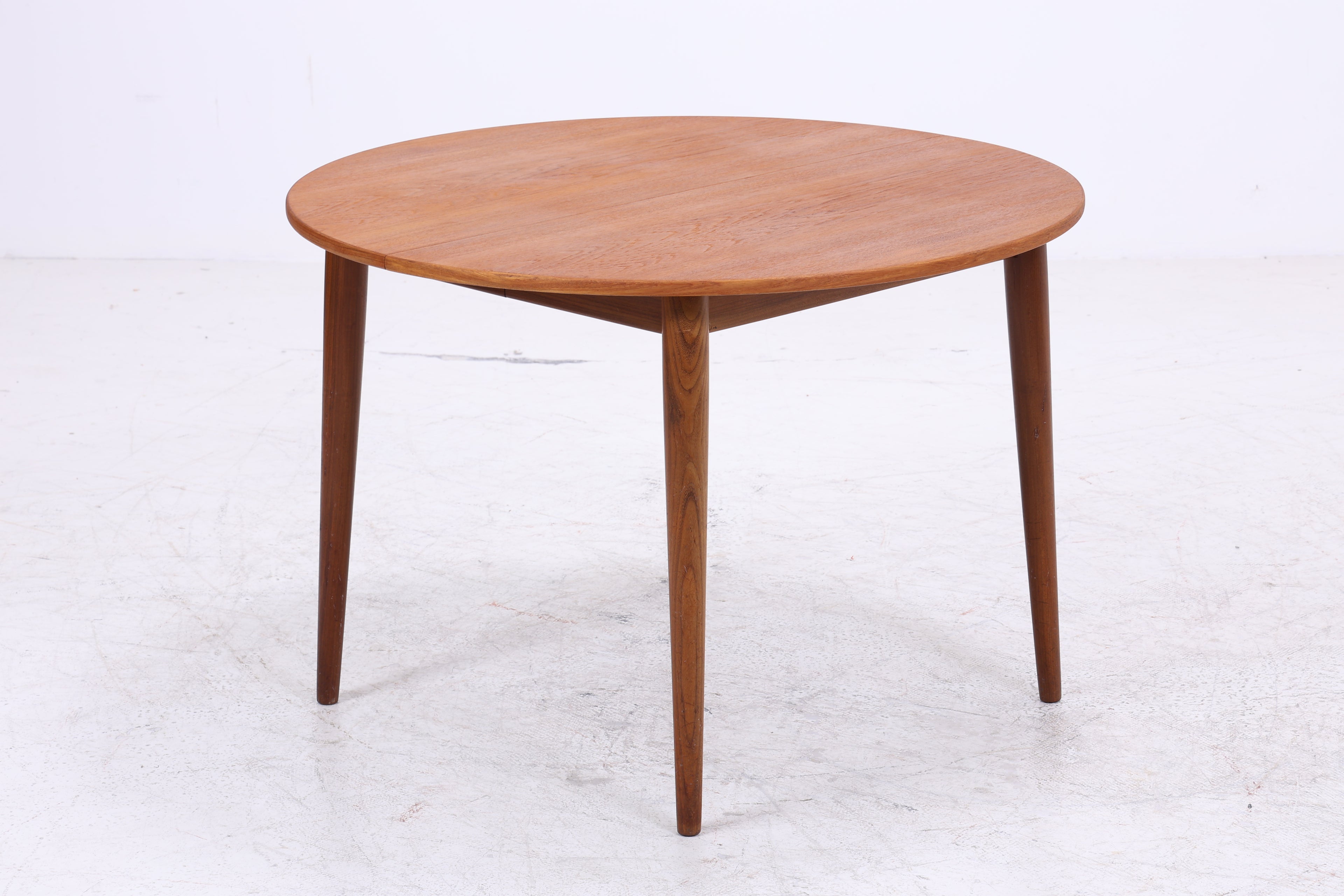 Vintage Teak Esstisch | Runder Esstisch | Danish Design