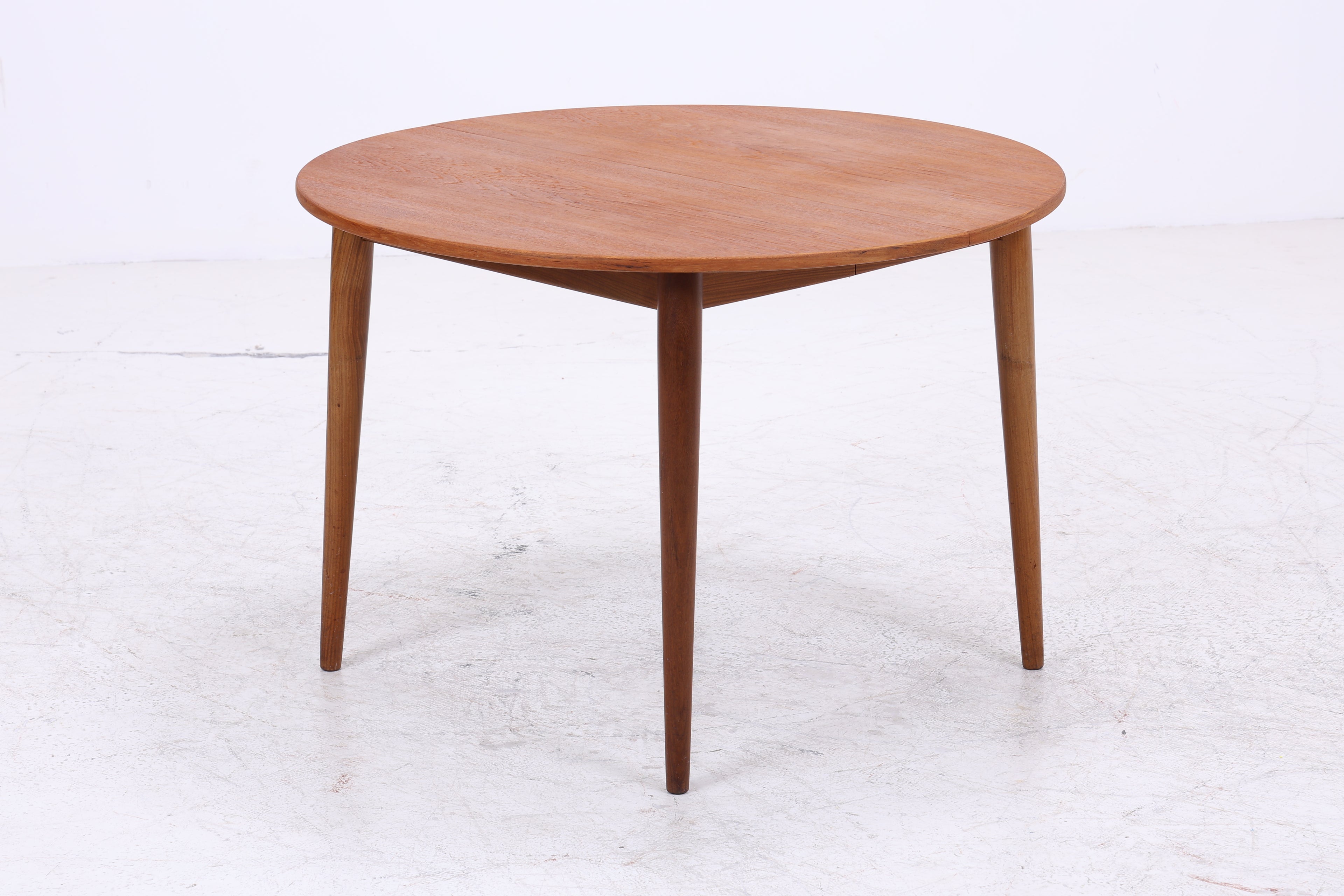 Vintage Teak Esstisch | Runder Esstisch | Danish Design