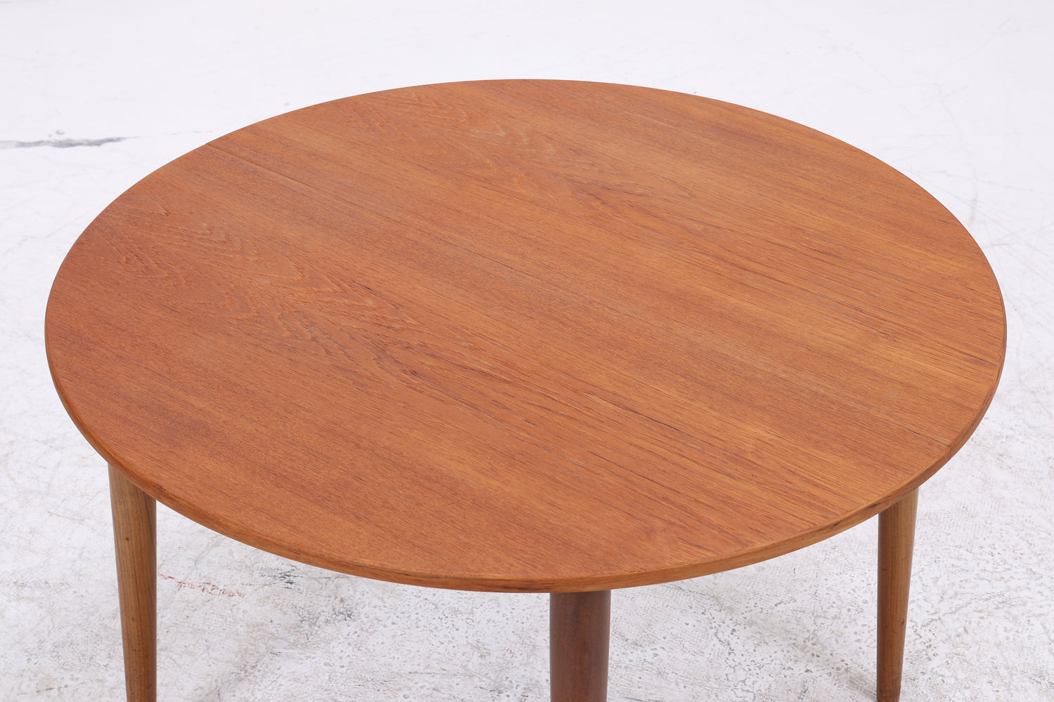 Vintage Teak Esstisch | Runder Esstisch | Danish Design
