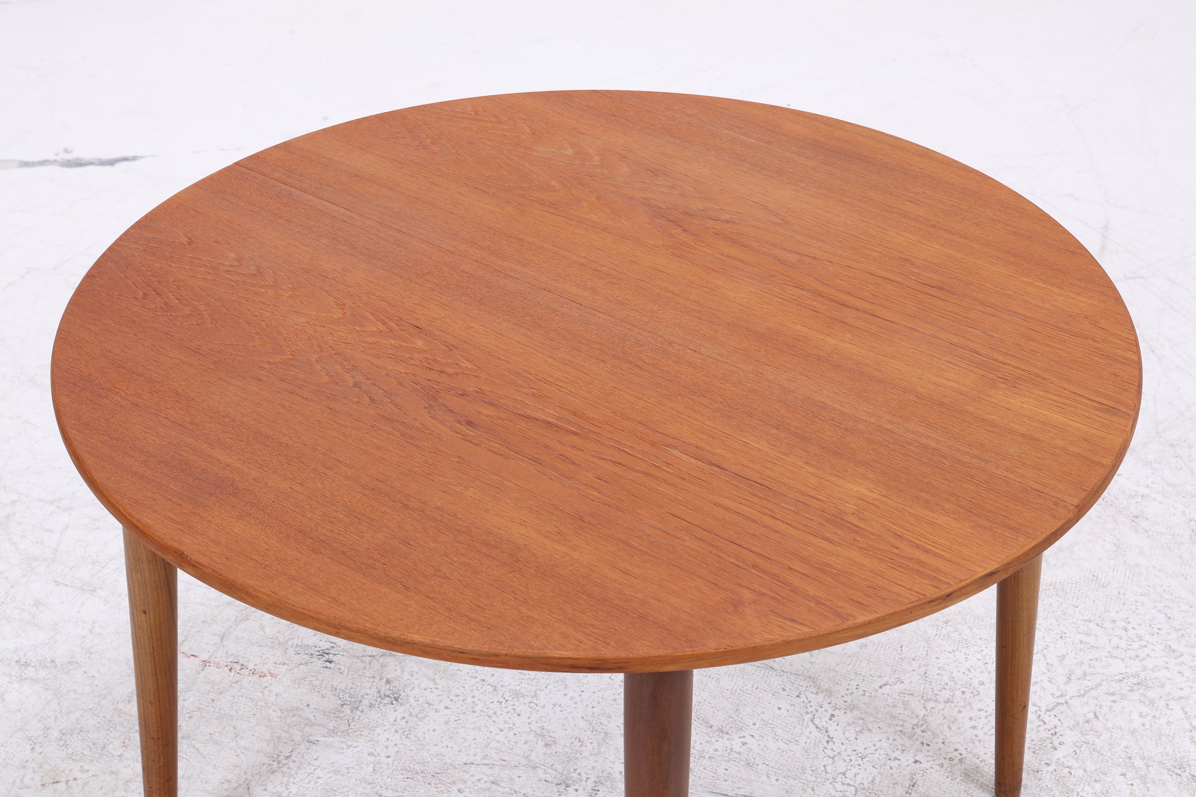 Vintage Teak Esstisch | Runder Esstisch | Danish Design