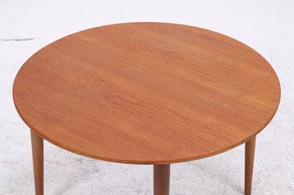 Vintage Teak Esstisch | Runder Esstisch | Danish Design