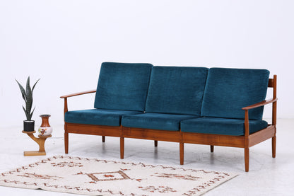 Grete Jalk Teak Sofa | Vintage 3-Sitzer | Danish Design