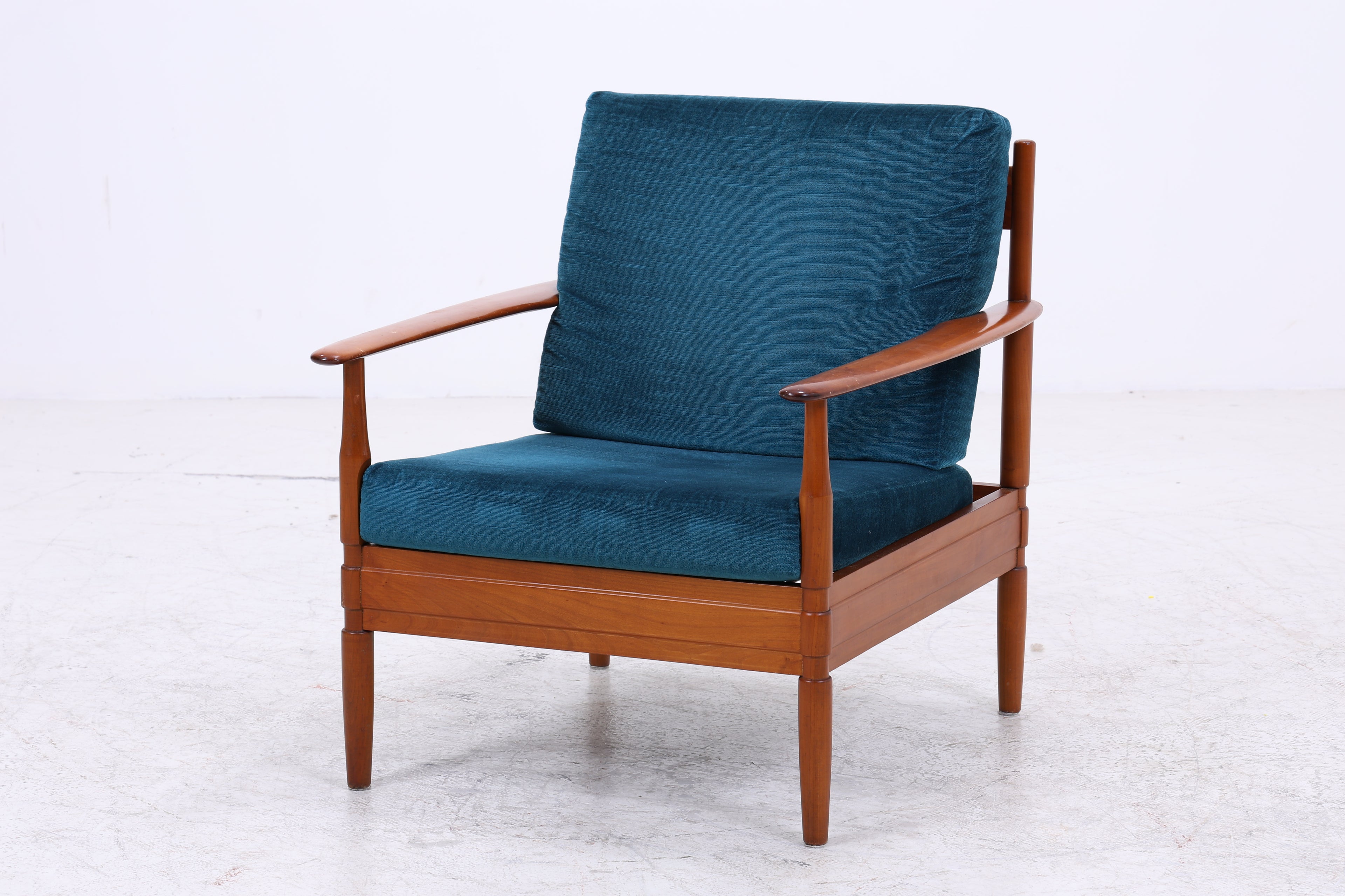 Grete Jalk Teak Sessel Set | 2 Lounge Chairs | Danish Design
